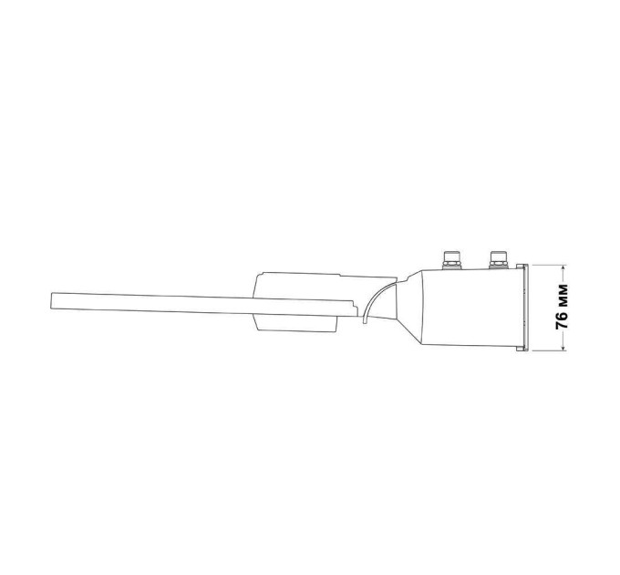 Світильник вуличний VIOLUX CONCORD 30W 3900Lm 5000K ( 430322 )