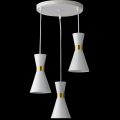 Світильник HOPFEN LOFT CONE 3 PD WH (E27, max 3 x 40W)