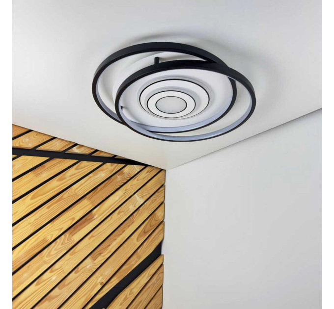 Світильник LED smart GALAXY+пульт круг 100W 3000-5000K IP20 білий ( 220825 )