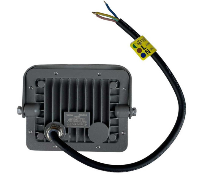 Прожектор LED Violux CARBON 10W 5000K 1000lm IP65 ( 400132 )