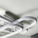 Світильник LED smart DIOR+пульт 90W 3000-5000K IP20 квадрат білий Violux ( 220925 )