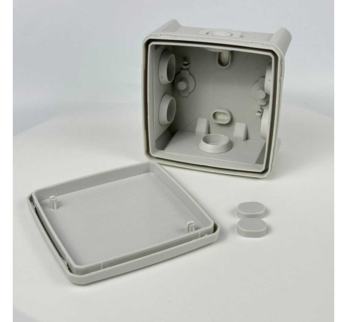 Коробка розподільча СКІМ K85-0 88х88х52 сіра IP54 ( B1102017 )