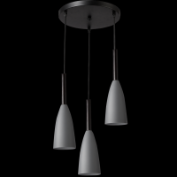 Світильник HOPFEN LOFT BELL 3 GR (E27, max 3 x 40W)