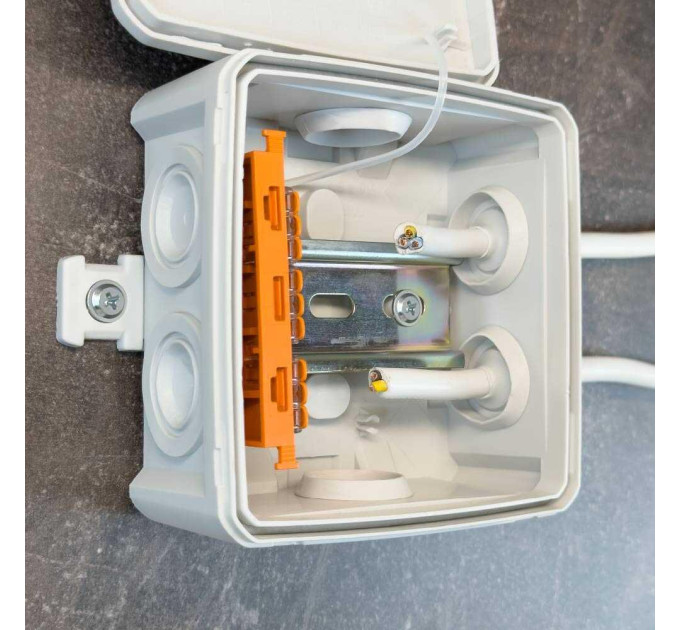 Коробка розподільча СКІМ K85-0 88х88х52 сіра IP54 ( B1102017 )