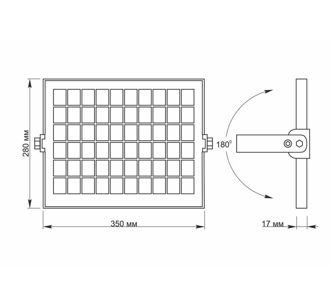 LED прожектор автономний VIDEX 600Lm 5000K Сенсорний VL-FSO-205-S - 299938