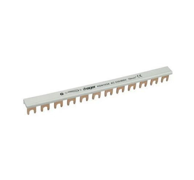Шина з'єднувальна FORK 1p 63A Hager ( KDN163A )