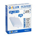 Світ-к світлодіод. DELUX GCL LED 18 4000К 18Вт 230В SQUARE