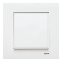 Вимикач VI-KO Karre білий 1кл (90960001)