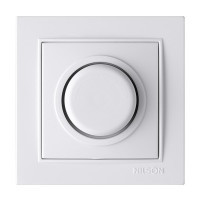 Світлорегулятор Nilson Thor білий 1000W з підсвіткою ( 27111053 )