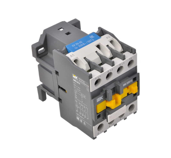 Контактор IEK КМИ 22510 25А 380В/АС3 (KKM21-025-400-10)