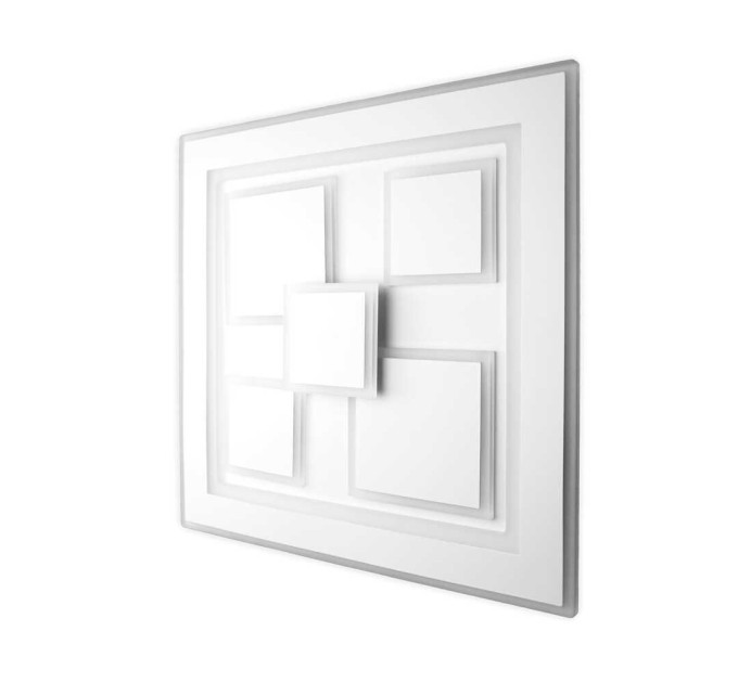 Світильник LED smart OXFORD+пульт 110W 3000-6000K IP20 білий квадрат ( 220425 )