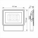 LED прожектор VIDEX Fe 10W 5000K 12V