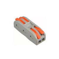 Клема швидкого монтажу 2x2х4 мм² прохідна PCT-2-2 ACKO (A0130010109)