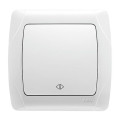 Вимикач VI-KO Carmen білий 1кл проміжний (90561031)