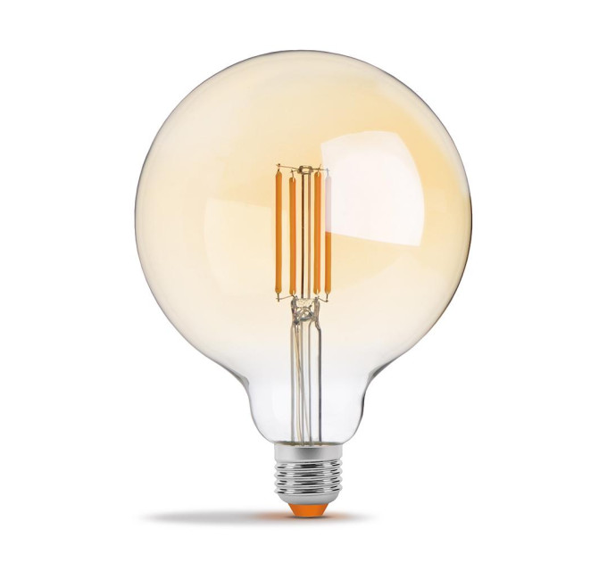 LED лампа VIDEX Filament G125FAD 7W E27 2200K дімерна бронза VL-G125FAD-07272 - 295527