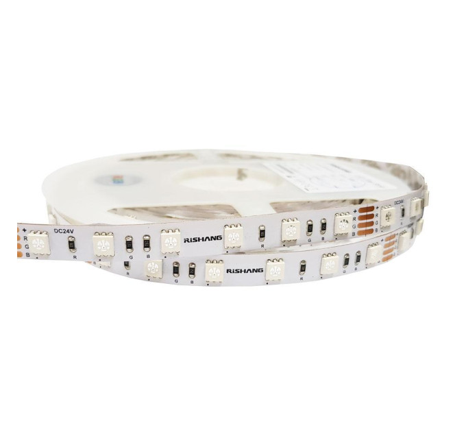 Світлодіодна стрічка RISHANG 24V 13W RGB 60led IP20 ( RN0060AP )