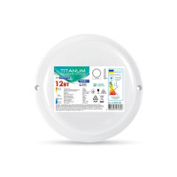 LED світильник вологозахищений круглий TITANUM 12W 6500K TL-BHR-126 TL-BHR-126 - 481656