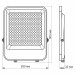LED прожектор VIDEX PREMIUM F2 150W 5000K VL-F2-1505G - 299907
