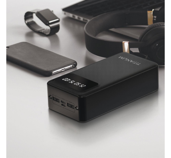 Повербанк 30000mAh TITANUM OL03 Black TPB-OL03-B - 484121