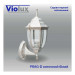 Світильник садово-парковий Violux Prag-D античний білий 60W Е27 IP44 ( 500010 )