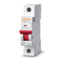 Автоматичний вимикач RS4 1п 6А 4,5кА С VIDEX RESIST VF-RS4-AV1C06 - 481090