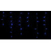 Гірлянда внутрішня DELUX ICICLE С 100 LED бахрома 3,2x0,7m синій/прозорий IP20