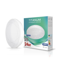 LED світильник настінно-стельовий TITANUM 24W 5000K Орбіта TLCL-245OR - 481830