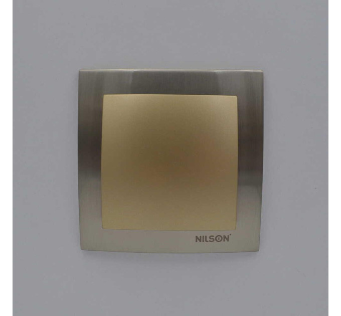 Рамка Nilson Touran Lux сатин 1-на ( 22STN0091 )