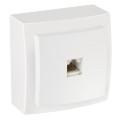 Розетка Nilson Themis біла комп'ютерна  CAT5e RJ45 ( 26111044 )