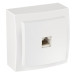 Розетка Nilson Themis біла комп'ютерна  CAT5e RJ45 ( 26111044 )