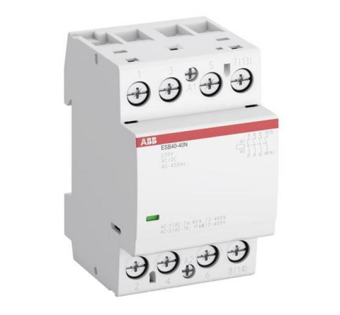 Контактор модульний ABB 2p 2p 40А 230В AC/DC ESB40-20N-06 ( 1SAE341111R0620 )