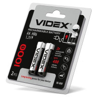 Акумулятори Videx HR6/AA 1000mAh double blister/2шт HR6/1000/2DB - 292335