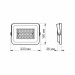 LED прожектор VIDEX F2e 50W 5000K VL-F2e-505W - 480390