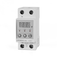 Реле контролю напруги VIDEX RESIST 145-300В 63А VF-RS-RN63 - 482752