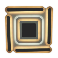 Світильник LED smart MATRIX+пульт 120W 3000-6000K IP20 чорний квадрат ( 220505 )
