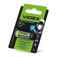 Батарейка лужна Videx LR1 1шт BLISTER LR1 1B - 294322