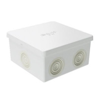 Коробка розподільча ДКС 84х84х45 сіра IP44 ( 53700 )