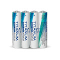 Батарейка сольова Titanum R03P/AAA 4шт SHRINK T-R03P/AAA 4pcs T - 294018 - ціна за 1 шт. 5.00 грн., замовлення кратно блістеру (2/4/5/10шт)