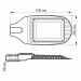 LED вуличний ліхтар VIDEX 100W 5000K Сірий