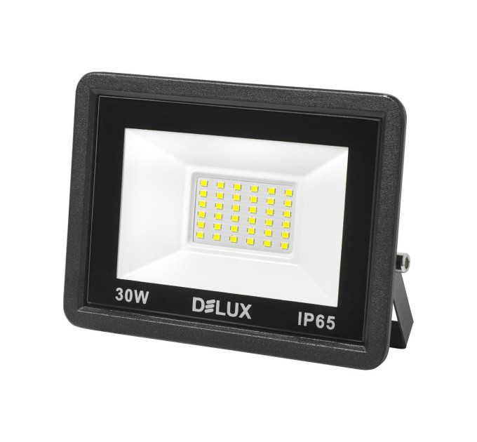 Прожектор світлодіодний DELUX FMI 11 LED 30Вт 6500К IP65 чорний