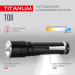 Портативний світлодіодний ліхтарик TITANUM TLF-T08 700Lm 6500K TLF-T08 - 483339