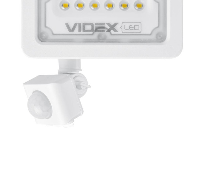 LED прожектор VIDEX F2e 20W 5000K з датчиком руху та освітленості VL-F2e205W-S - 480420