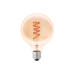 Лампа світлодіодна DELUX G95 5 Вт 2200K 220В E27 amber filament spiral