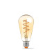 LED лампа VIDEX Filament ST64FASD 5W E27 2200K дімерна бронза VL-ST64FASD-05272 - 297743