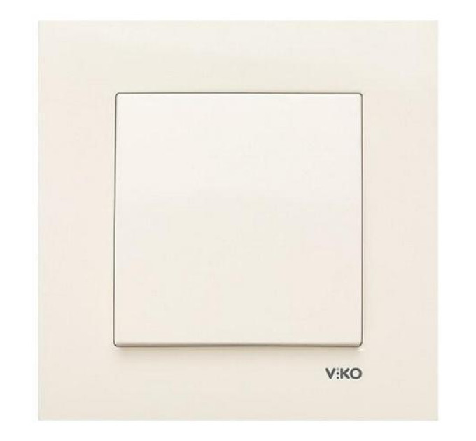 Вимикач VI-KO Karre кремовий 1кл (90960101)