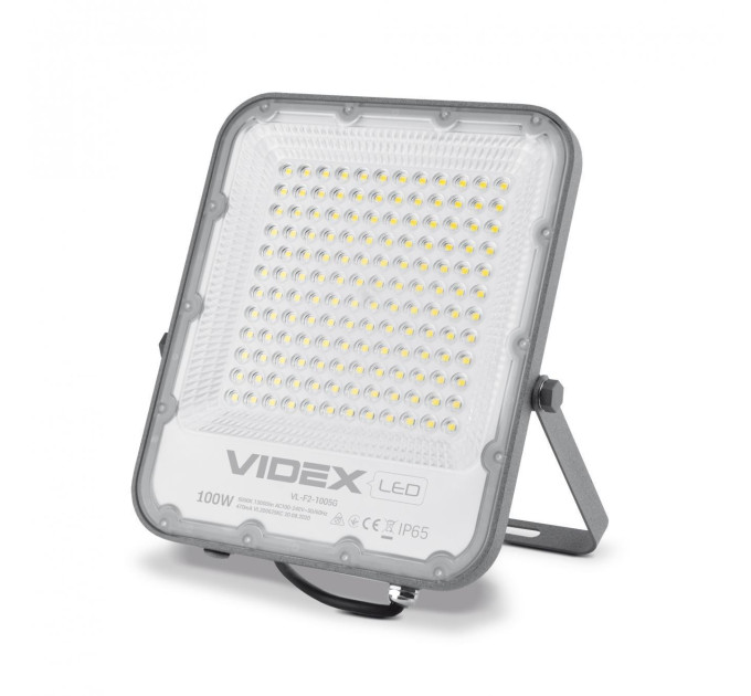 LED прожектор PREMIUM VIDEX F2 100W 5000K VL-F2-1005G - 299648