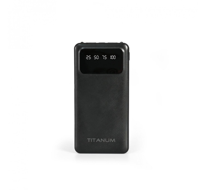 Повербанк 10000mAh TITANUM OL21 Black TPB-OL21-B - 484145