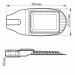 LED вуличний ліхтар VIDEX 50W 5000K Сірий VL-SL06-505 - 296524