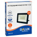 Прожектор світлодіодний DELUX FMI 11 LED 100Вт 6500К IP65 чорний