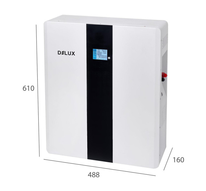Акумулято DELUX LFB 51,2V 100A літійовий LiFePO4